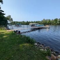 Docks Plus waterfront project viewed from shore